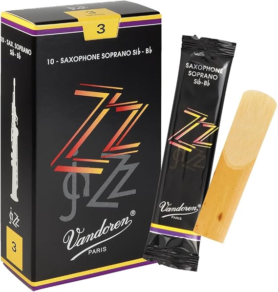 Vandoren SR403 Soprano Sax ZZ Reeds Strength 3; 10'lu Kutu