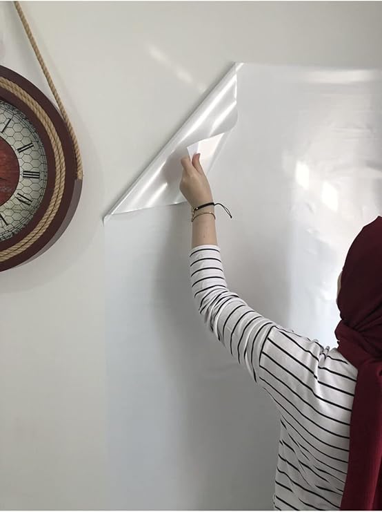 Tutunabilir Kağıt 2 Tane Beyaz Akıllı Kağıt Tahta 100x150 Cm Yazı Tahtası Kalem Hediyeli