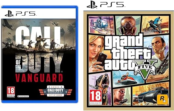 Call of Duty®: Vanguard (PS5) (.co.uk) & Grand Theft Auto V (PS5)