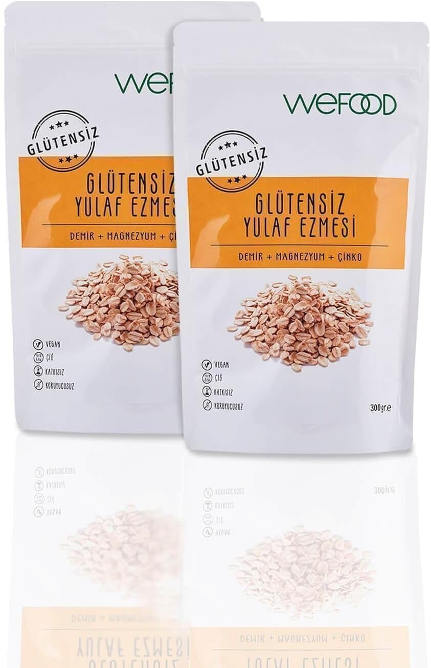 Wefood Gluten Free Oatmeal 300 Gr 2 Piece