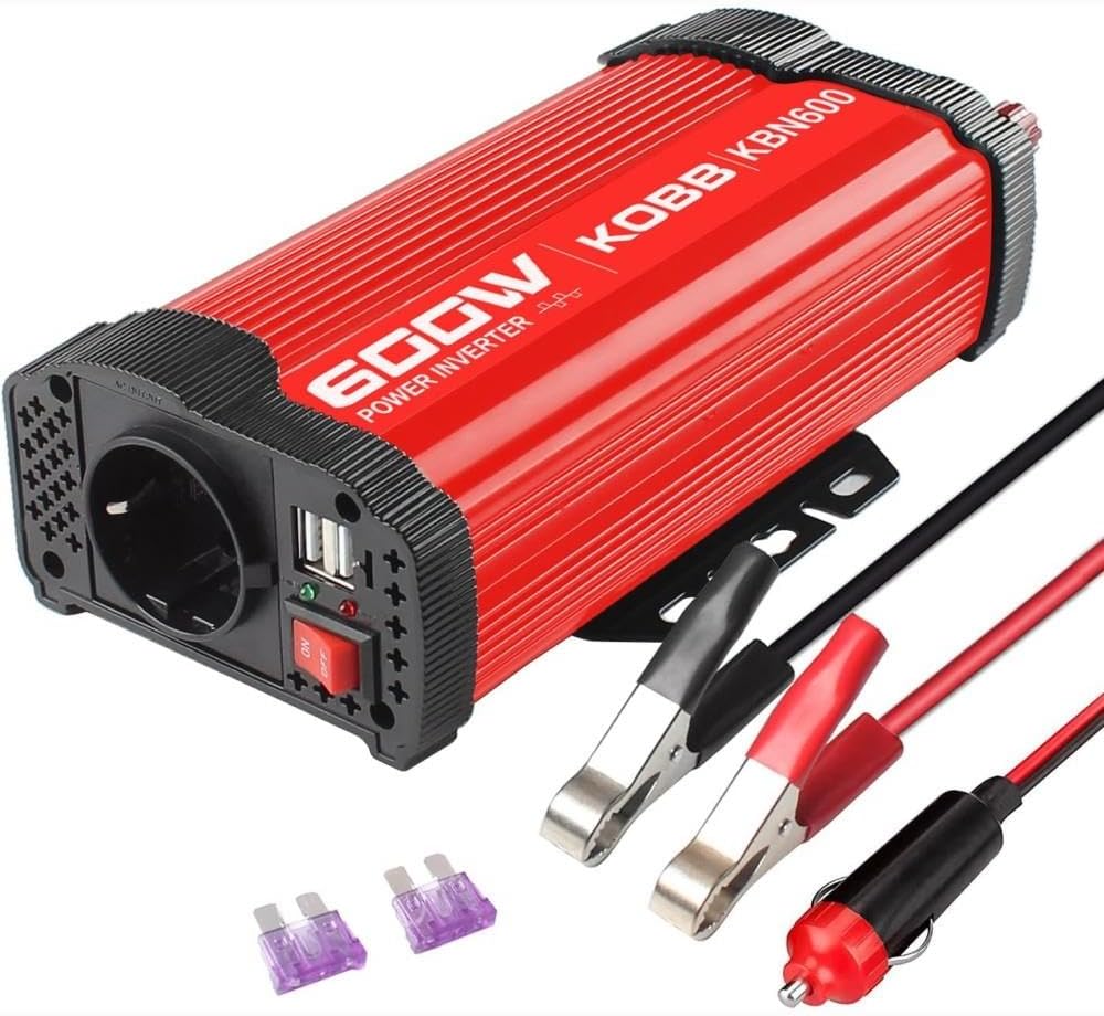 KOBB KBN600 12V/220V 600Watt Modifiye Sinüs Dönüştürücü İnvertör