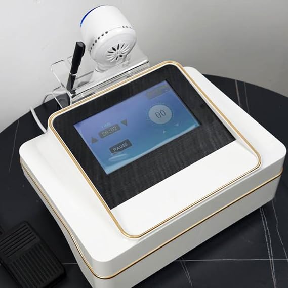 2 In1 Electrolysis Hair Removal Device Hair Electrolysis Permanent Hair Removal Machine with Cold Hammer,Non-invasive Suitable for Anyone for Home Salon
