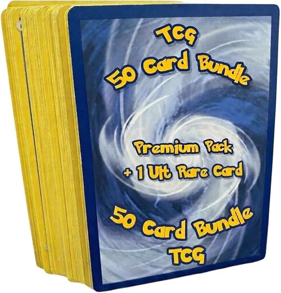 Premium 50 Trading Cards Bundle + 1 Ult Rare Card EX GX V VMAX or FULL ART