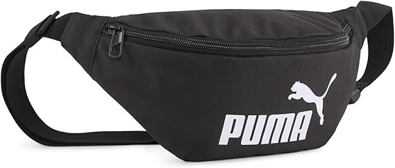 Puma - Puma Phase Waist Bag, Unisex Children's Fanny Packs, Puma Black, OSFA - 091165