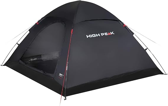 High Peak Monodome XL Dome Tent, Camping Tent for 4 People, Igloo Tent, Festival Tent with Tub Base