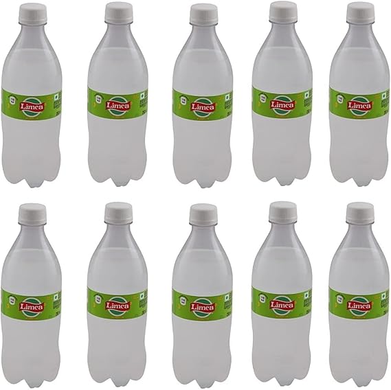 Limca Drink 250ml - Refreshing Lemon-Lime Drink for Ultimate Refreshment - Fun Drinking During Hot Summers Or Take Them on Picnics & Trips (Pack of 10)