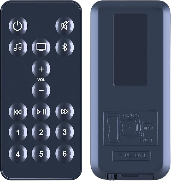 Replacement Remote Control for Bose Soundbar 900 600 500 (795373)