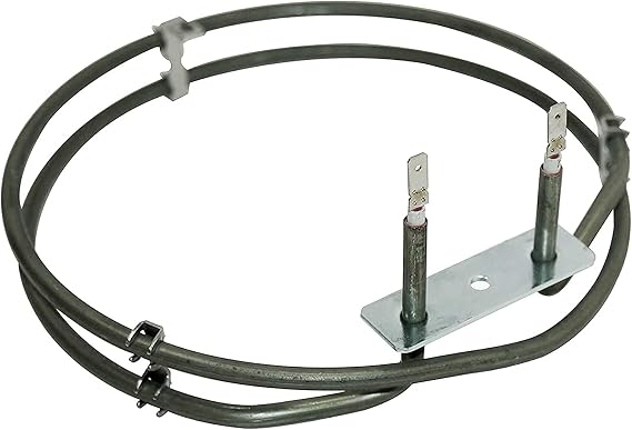SPARES2GO 2 Turn Heating Element Compatible with Stoves Fan Oven (2000w)
