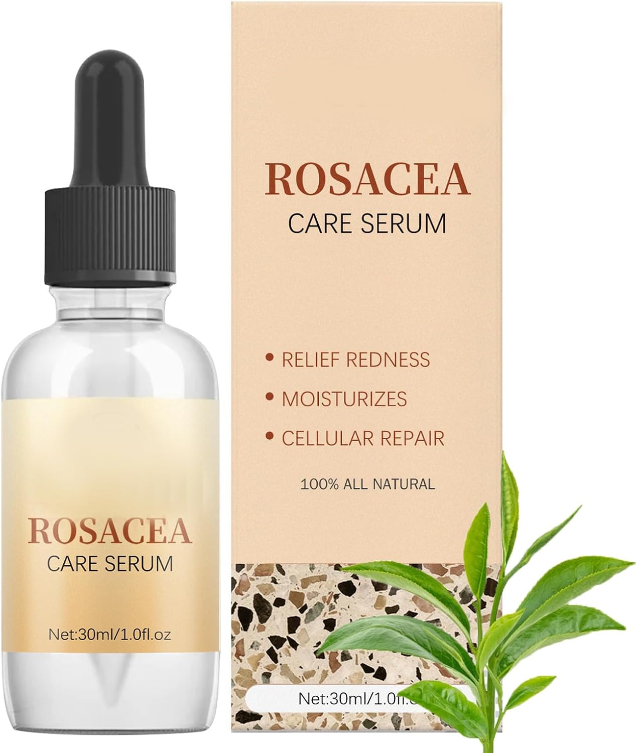 Rosacea Face Serum,Face Serum Hyaluronic Acid,Face Oil Anti-Aging,Relieve Redness &Quick Repair Damage Skin,Niacinamide Serum,Replumps & Hydrates,Collagen Face Serum-Protect SkinReduce Acne-Women