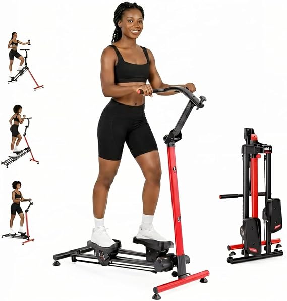 Stair Steppers for Exercise Workout, 3-Mode Folding Stairmaster