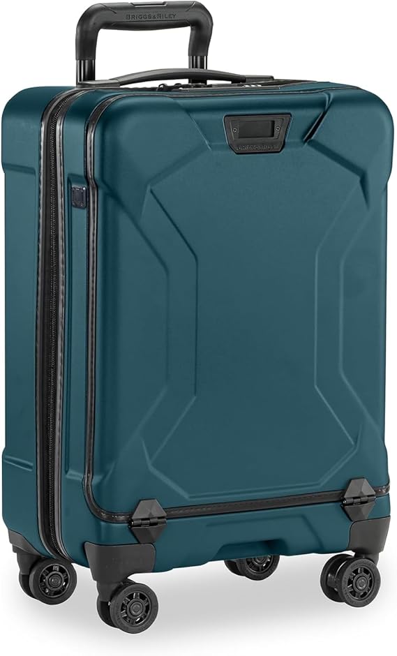 Briggs & Riley Torq 2.0 Hardside Domestic Carry-On 4 Wheel Spinner Suitcase, 56cm, 44.9L, Ocean