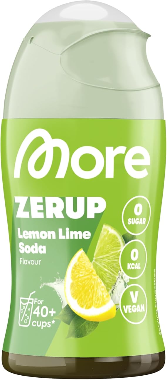 MORE Zerup, Lemon Lime Soda, 65 ml for 8+ l Softdrink