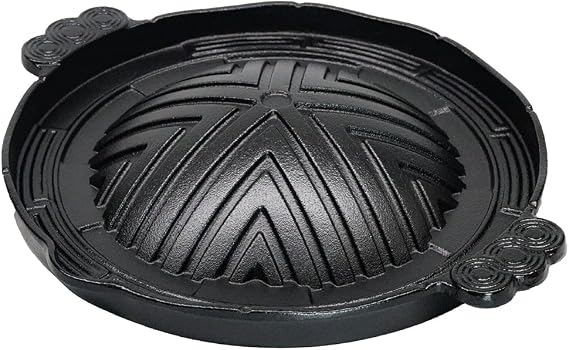 Asahi QGV11029 Iron Gingis Pot 11.4 inches 29 cm H-304-25 Cast Iron Taiwan