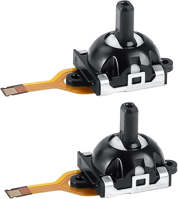 Ceozon Hall Effect Joystick Replacement Drift Repair Accessories 2 Pack Hall Electromagnetic Thumbstick Repair Kit Compatible with Rog Ally Handheld Gaming Console, GPD Win3，Wearable VR Controller