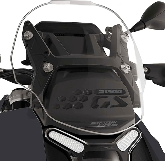 labelbike - 3D Sticker Motorcycle Under Windscreen Front Protection and Resin Decorations Compatible with BMW R1300GS