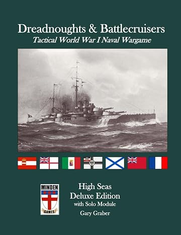 Dreadnoughts & Battlecruisers: High Seas Deluxe Edition: Minden's Tactical WW1 Naval Combat Wargame