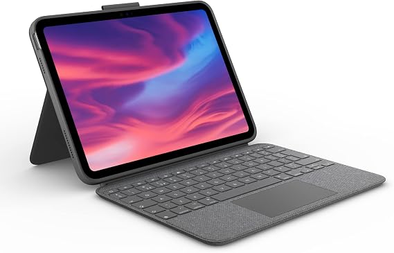 Logitech Combo Touch, Detachable iPad Keyboard Case (10th gen and A16)