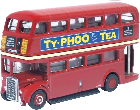 Oxford Diecast RTL Bus London, 1:148 Scale, Adult Collector Model, Diecast Vehicle, Adult Collectible