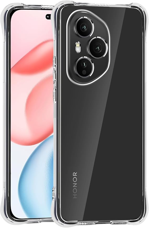Totill Compatible For Honor 400 Pro 5G Case, Crystal Clear Honor 400 Pro 5G Mobile Phone Cover, Soft TPU Protective funda, Ultra [thin Slim Fit], Smartphone Coque For Phone Hülle-Transparent