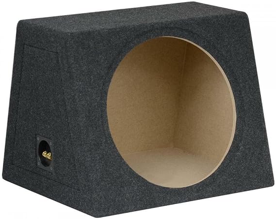 Inexaccessories Inex Speaker Subwoofer Enclosure 15 in 38 cm MDF Black Sealed Car Audio Bass Box 50L IX-C1550