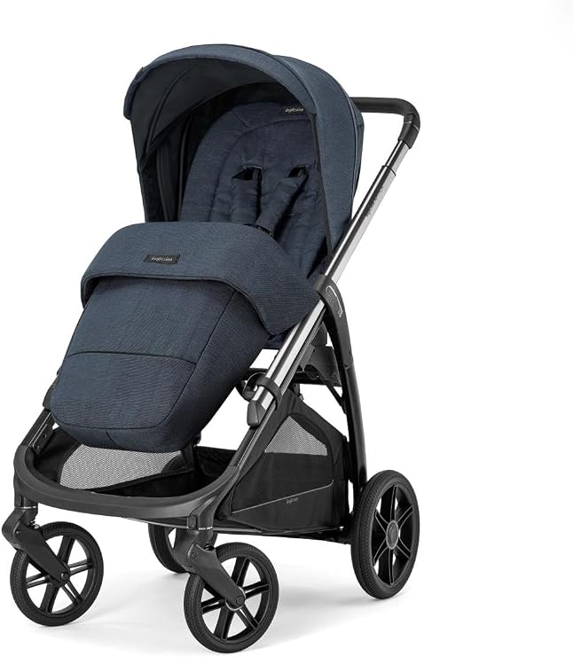 Inglesina Aptica Glam Tek El Tek Hamle ile Katlanıp Açılan Çift Yön Bebek Arabası Resort Blue