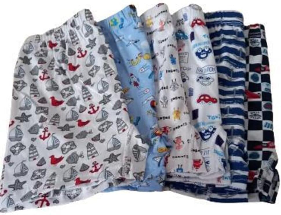 Tutku 6 Adet Empirme Çocuk Boxer Çok Renkli 5-6 Yaş