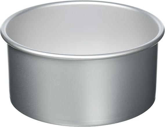 IBILI 815120 Round Straight Mould, Argento, 20 x 10 cm