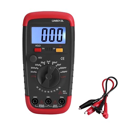 Digital Capacitance Meter 0.1pF-20000uF, 1999 Count LCD