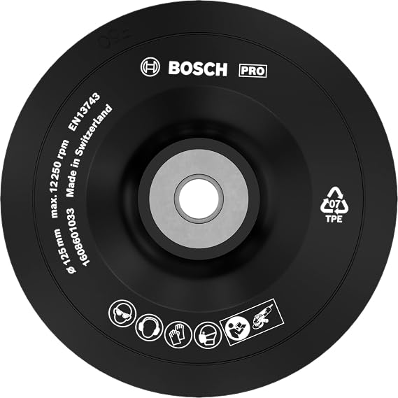 Bosch Professional Zımpara diski 125 mm, 1 adet [Enerji Sınıfı A+]