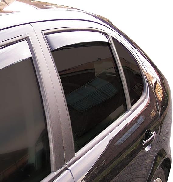 ClimAir Window Visors Master Dark (rear) compatible with Fiat Tipo SW Kombi 2016-