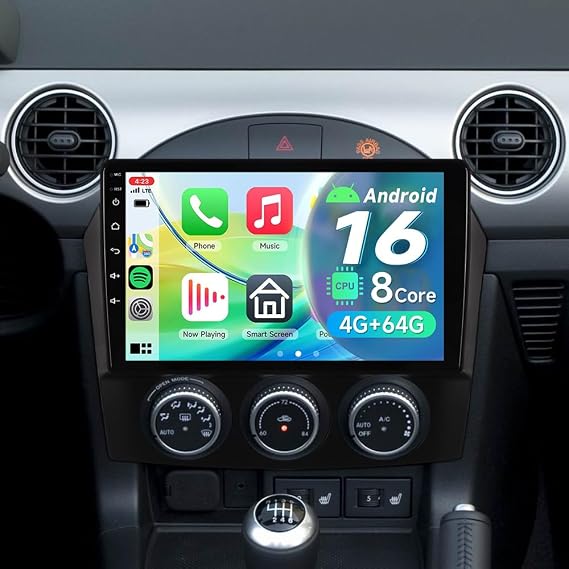 8Core AI Android16 Car Stereo Radio for Mazda MX-5 III NC 2005-2015