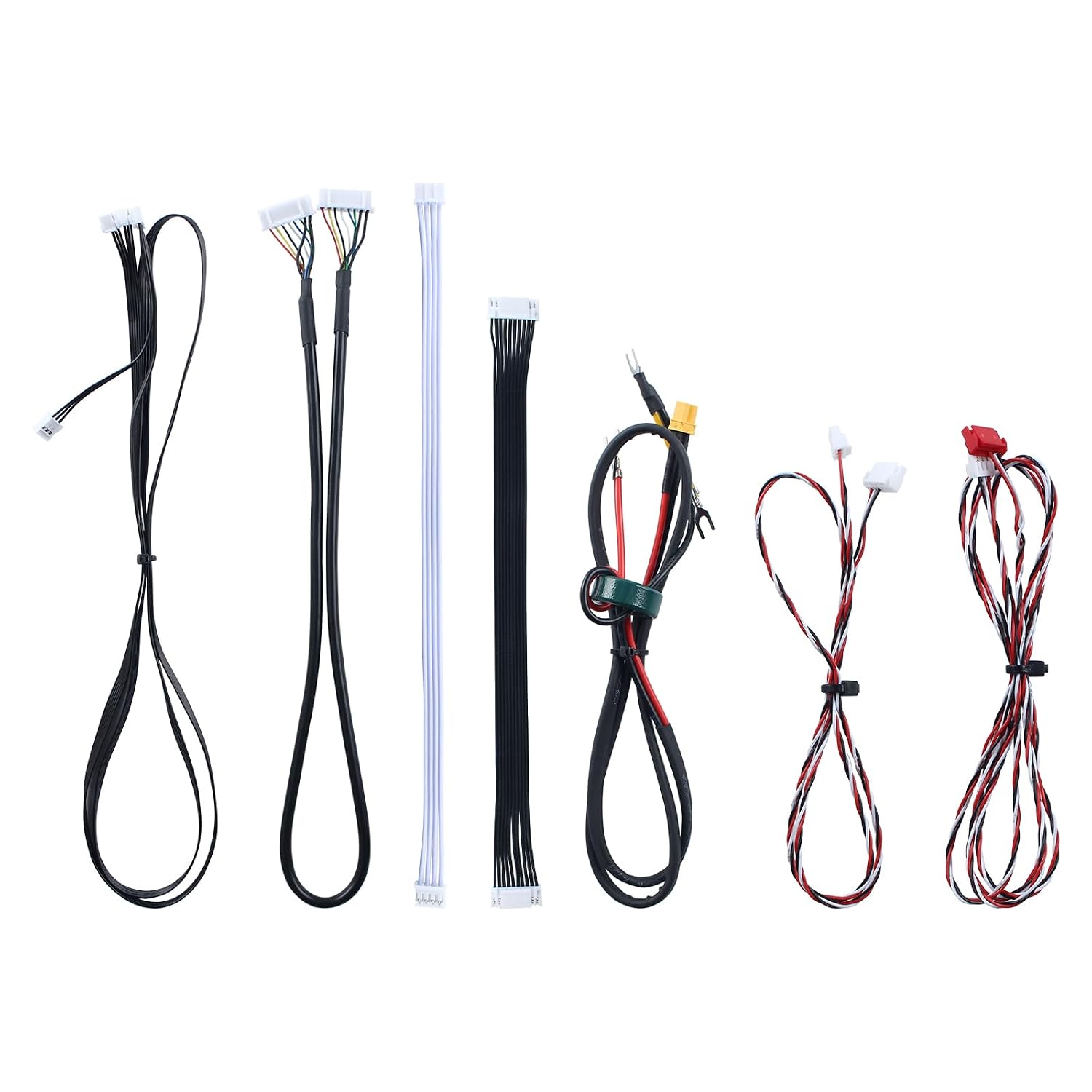 BambuLab H2D/H2C/H2S対応ケーブルパック7-in-1キット:信号または電力転送3Dプリンターアクセサリー用の接続ワイヤ交換部品