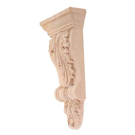 Wood Corbel with Carved Details European Style for Porch Posts