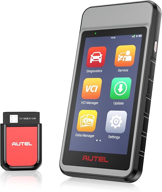 Autel MaxiScan MS300 Araba OBD2 Tarayıcı Kod Okuyucu Motor Arıza Kodu Okuyucu Tarayıcı CAN Teşhis Tarama Aracı Tüm OBD II Protokolü Arabalar için 1996, Kırmızı