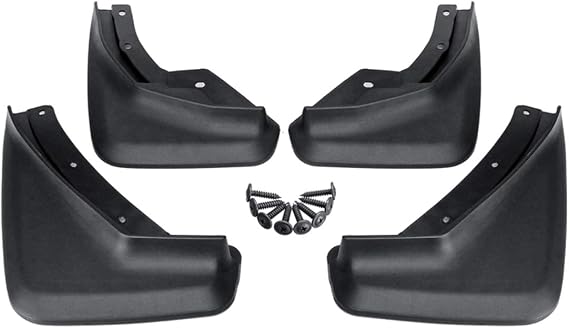 YEE PIN XC40 Mudflaps Mudguard Mudguard for XC40 2019-2026 Accessories Splash Guard Front Rear Mudguard with Fixing Screws (Pack of 4)