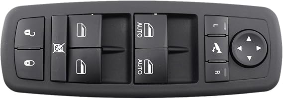 Window Control Switch 56046826AE 56046826AC Front Side Left Power Master Window Switch Blue For R&am 1500 2500 3500 For D&odge For Journey For C&hrysler 300 Window Regulator Switch