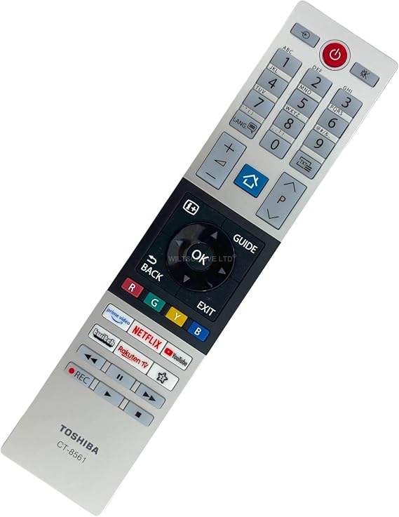 Original Replacement CT-8561 TV Remote Control Compatible with Toshiba 50QV2363DB Smart 4k UHD QLED