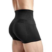 Rounderbum Basic Slim Fit Padded Boxer Black
