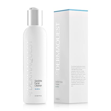 DermaQuest SkinBrite Facial Cleanser Soothing Moisturising & Brightening Uneven Skin Tone for Hyperpigmentation 180 ml oz