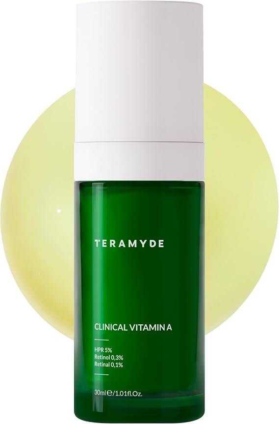 Clinical Vitamin A 1 fl oz - Advanced Anti-Aging Treatment with 5% Granactive Retinoid, 0.3% Retinol and 0.1% Encapsulated Retinal, Reduces Wrinkles, Stimulates Collagen and Improves Firmness