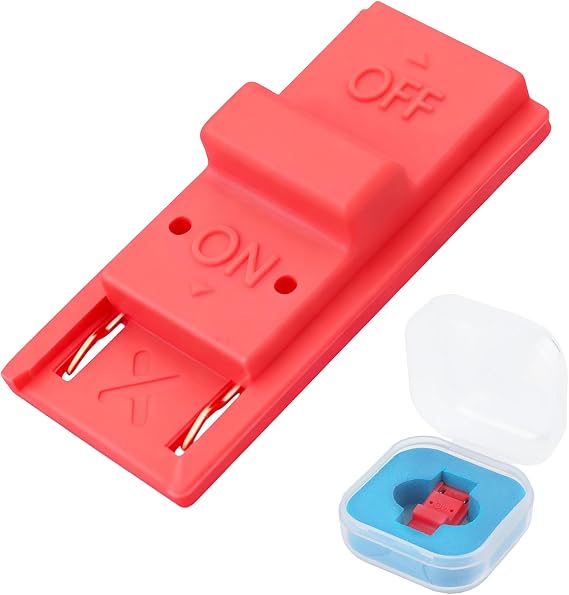 RCM Jig Compatible with Nintendo Switch, RCM Tool Clip Short Circuit Tools for SX OS SX PRO, Applicable for Switch Joy Cons Short Connector, Used to Modify The Archive, for Modding and Recovery Mode