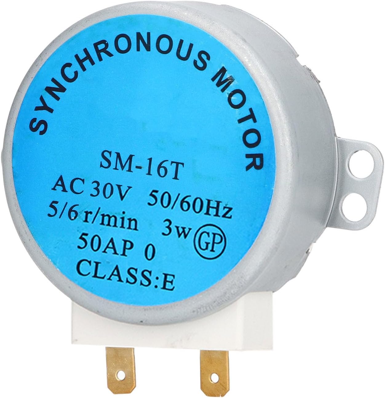 Microwave Oven Turntable Motor, SM 16T Microwave Turntable Motor Replacement Aluminum Copper Microwave Oven Synchronous Motor Compatible for Galanz AC30V Glass Disc Motor