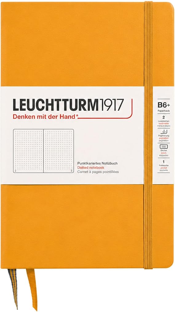 LEUCHTTURM1917 Rising Sun Polka Dot B6+ Hardback Notebook