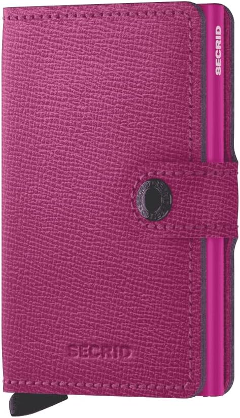 Secrid Kadın Erkek Cüzdanı Miniwallet Crisple One Size, Pembe., Einheitsgröße, Modern