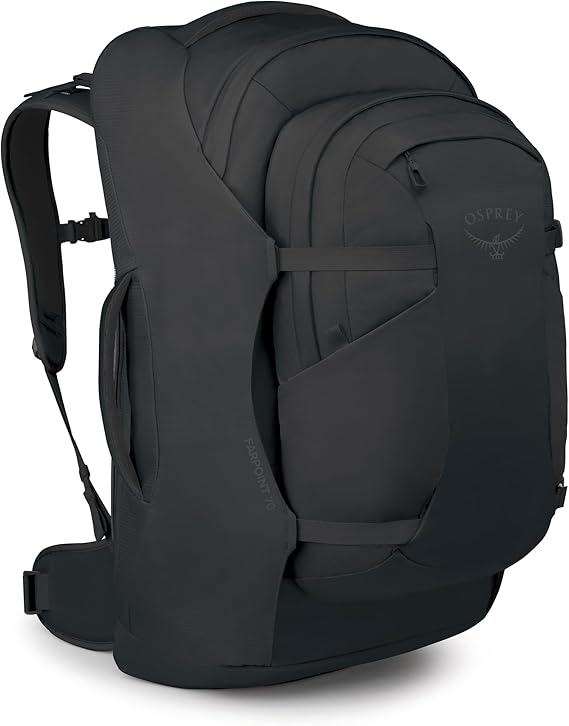 Osprey Farpoint Men's Travel Pack, 70L, Black