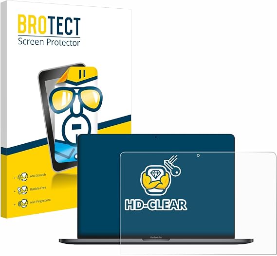 brotect Protection Film compatible with Apple MacBook Pro 13" 2020
