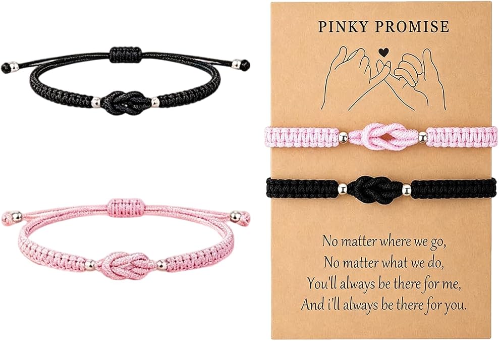 2Pcs Matching Bracelets for Couples, Ritual and Exquisite Couples Bracelets