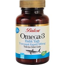 Balen Omega 3 Balık Yağı Yumuşak Kapsül