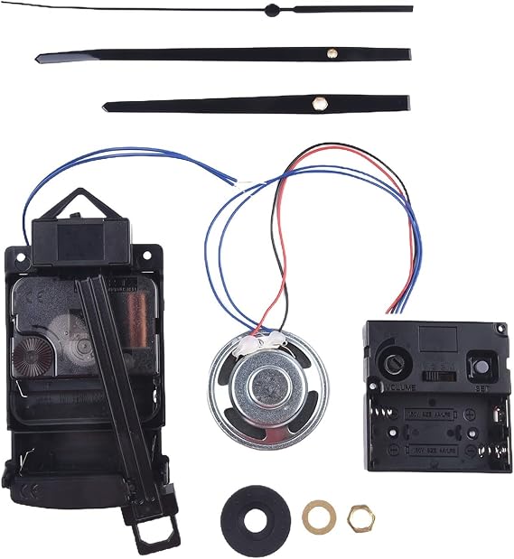 SPORTARC Pendulum Clock Movement with Music Chime Box, Quartz Pendulum Drive 12888 Westminster 4x4 DIY Accessory Set Speaker