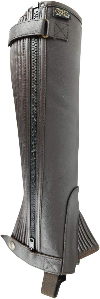 AK Thunder Leather Half Chaps